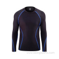 Custom Men's Compression Quick Dry Long Sleeves Shirt